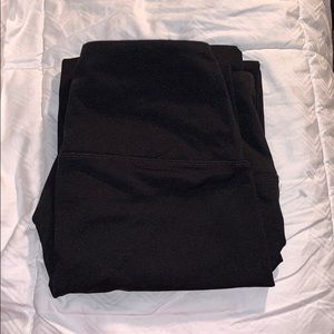 Black Fleece Lined Leggings